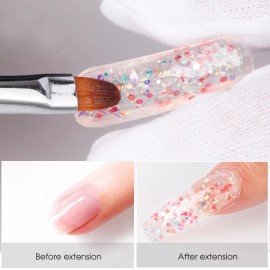 Limegirl Kit Uñas De Polygel Acrílico 5 Pzas Poligel Construcción