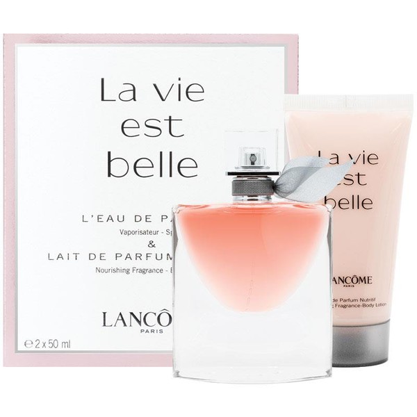 Lancome La Vie Est Belle Eau De Parfum 50ml & Body Lotion 2 Piece Set
