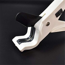 Vogueing Tool PVC Pipe Cutters PEX Tubing Cutters Heavy Duty Plastic Pipe Cutter for Cutting PVC/Gas/Pipes/Plastic Pipes (30mm White, Fast-SA-5603)