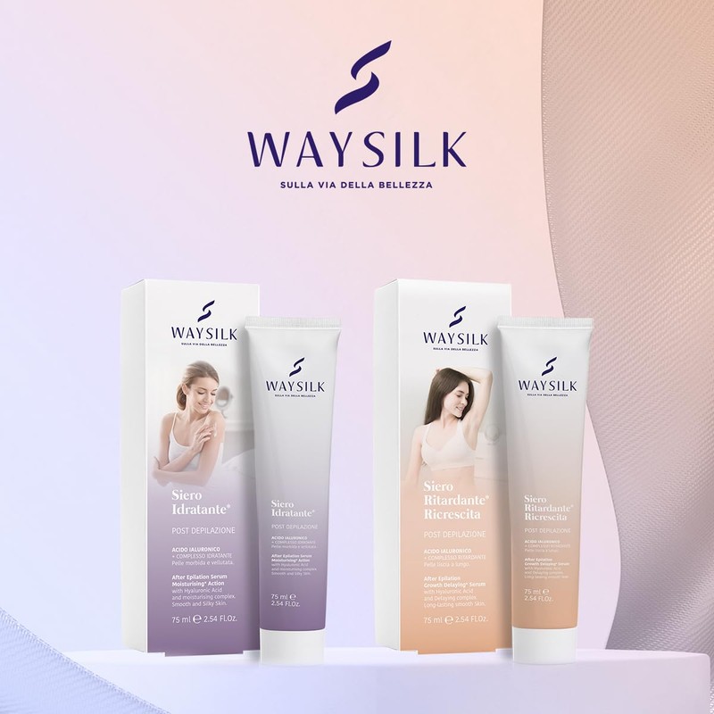 Waysilk Moisturising Serum, Moisturising Gel with Hyaluronic Acid, Moisturises the