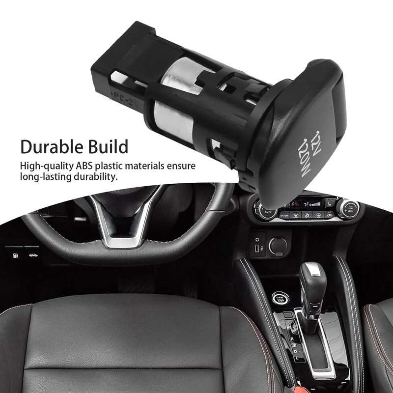 DUZFOREI Power Outlet Socket Replacement for Nissan Leaf Murano Rogue