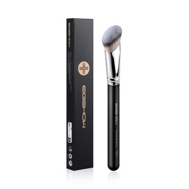 EIGSHOW Angle Foundation Brush Kabuki Brush Contour Foundation Brush High Density Synthetic Hair for Liquid or Cream Foundation E874
