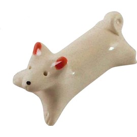 Tanaka Chopsticks Rest, White Shiba Mino Ware No. 520360