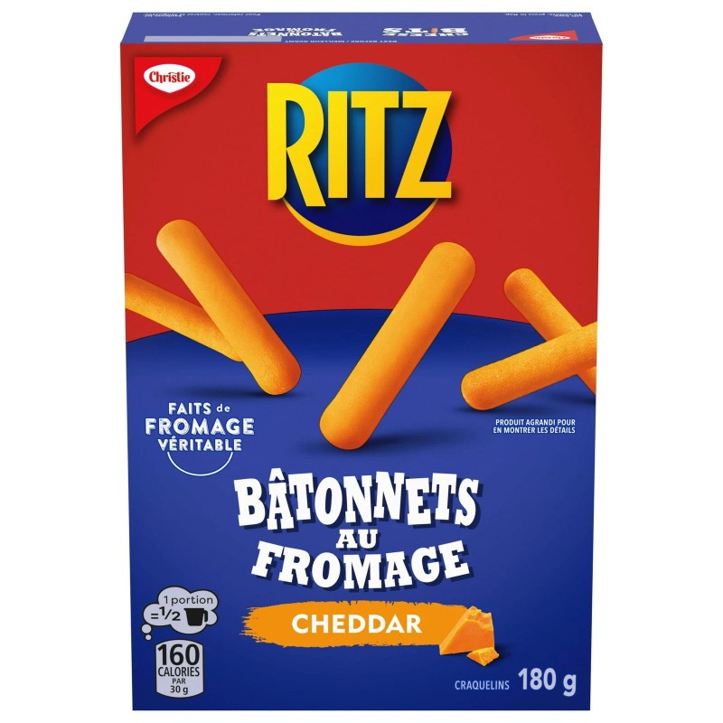 Ritz Christie Ritz Cheese Bits Crackers, Cheddar Flavor 200g/7 oz