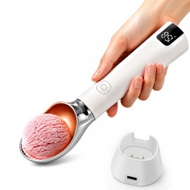 Heated Ice Cream Scoop Rechargeable Ice Cream Scooper for Hard Ice Cream