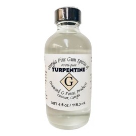 Trementina 100% Pura Diamond G. Forest Sin Quimicos 4 Onzas