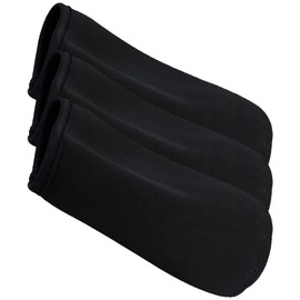 BESPORTBLE 3pcs Mason Jar Sleeve Blackout Sleeves Wide Mouth Sprouting Jar Kit for Growing Broccoli Alfalfa Mung Bean Black