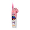 NIVEK Light Up Dazzling Lights Cartoon Lighter Refillable Pink Torch