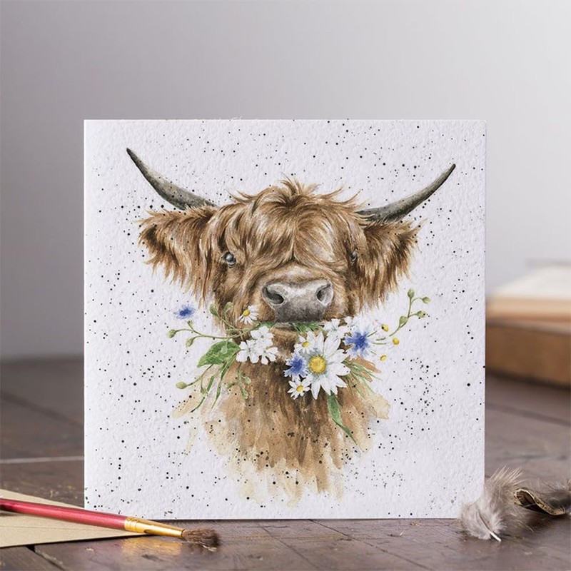 Wrendale Designs - 'Daisy Coo' Card