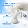 VIOKS Double Water Connection / Double Connection Y Splitter 3/4