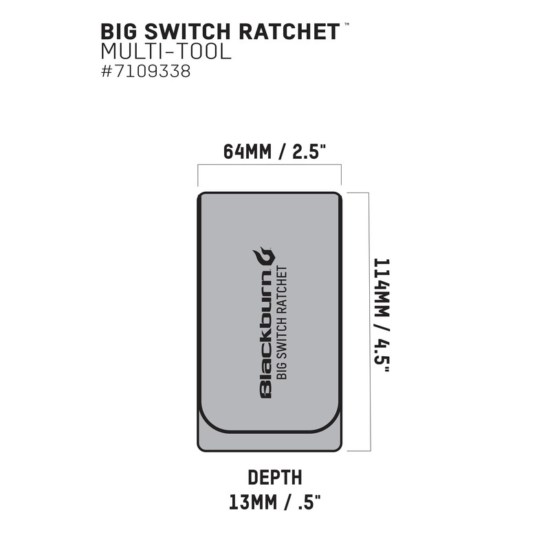 Blackburn Big Switch Ratchet Multitool