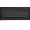 ALSTEN TECH RAL9017 Letter Flap Black Matt 310 x 135