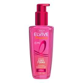 Tratamiento Serum Capilar en Aceite Elvive Dream Liso, Pelo más liso por 7 días, anti humedad ,Cabello con Frizz, 100 ml de L'Oreal Paris