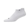FootJoy Men's ProDry Lightweight Roll Tab Socks, White, Fits Shoe