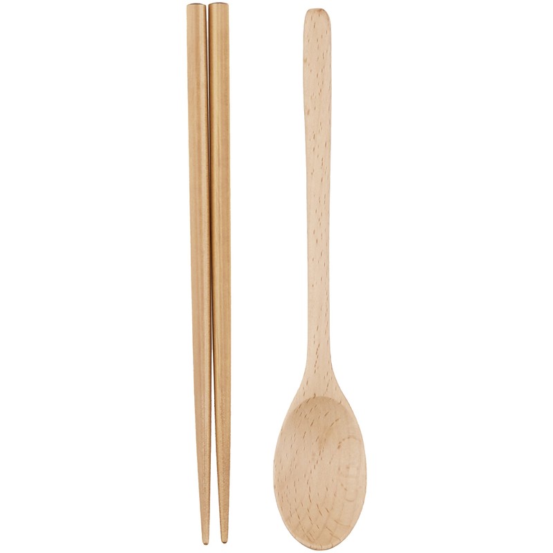 Tatsumiya Spoon & Chopsticks Set, Slide, Magewappa, Made in Japan,