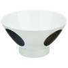 Hasamiyaki Wayama Kiln Kurawanka Rice Bowl, Blue Round Crest
