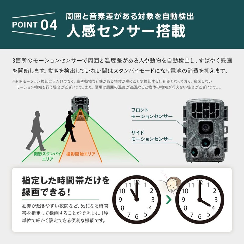 WTW Tsukamoto Wireless Trail Camera, Security Camera, 4K, 42 Megapixels,