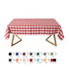 maxmill Checkered Tablecloth Stain Resistant Waterproof and Wrinkle Resistant Washable
