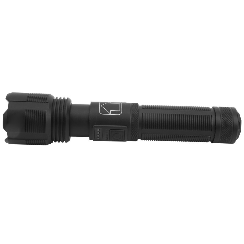 XHP50 Flashlight Zoom Power Display USB Charging Strong Brightness Torch