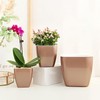 QUINTRA Self-Watering Lazy Flower Pot, Automatic Watering Flower Pot for
