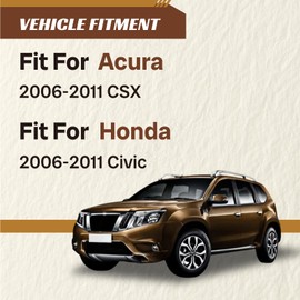 Chassora K80768 K80769 2PC Front Stabilizer Sway Bar End Link Fit for Acura 2006 2007 2008 2009 2010 2011 CSX, Compatible with Honda 2006-2011 Civic