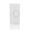 Byron DBW-22011 Wired Surface Mounted Doorbell Push Button, Universal Compatibility,