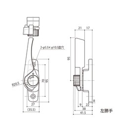 中西 Industrial dabururokku・kuresento R DC – DL – 1009