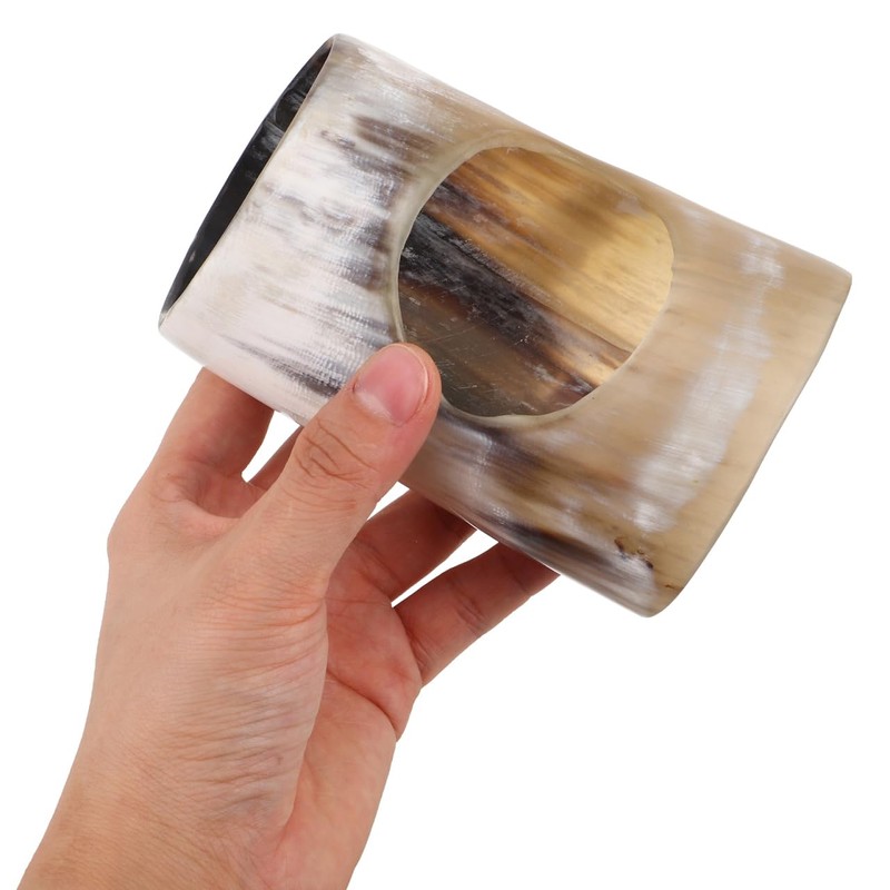 Ciieeo Drinking Horn Stand for Storage Horn Craft Display Base