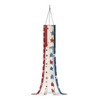 Binienty Independence Day Wind Sock, 2 Pack Heavy Duty USA