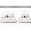 MMQ Body Pillow Case for Bed 14x36 Body Pillow Cover