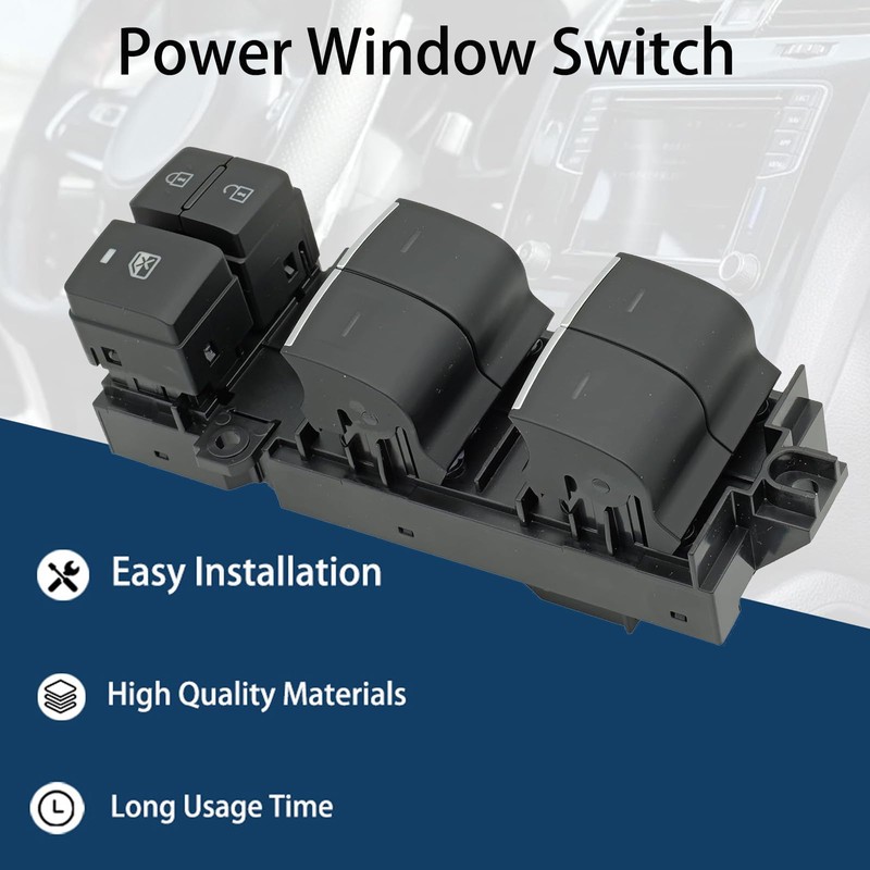 Master Window Switch, Front Left Driver Side Power Window Switch