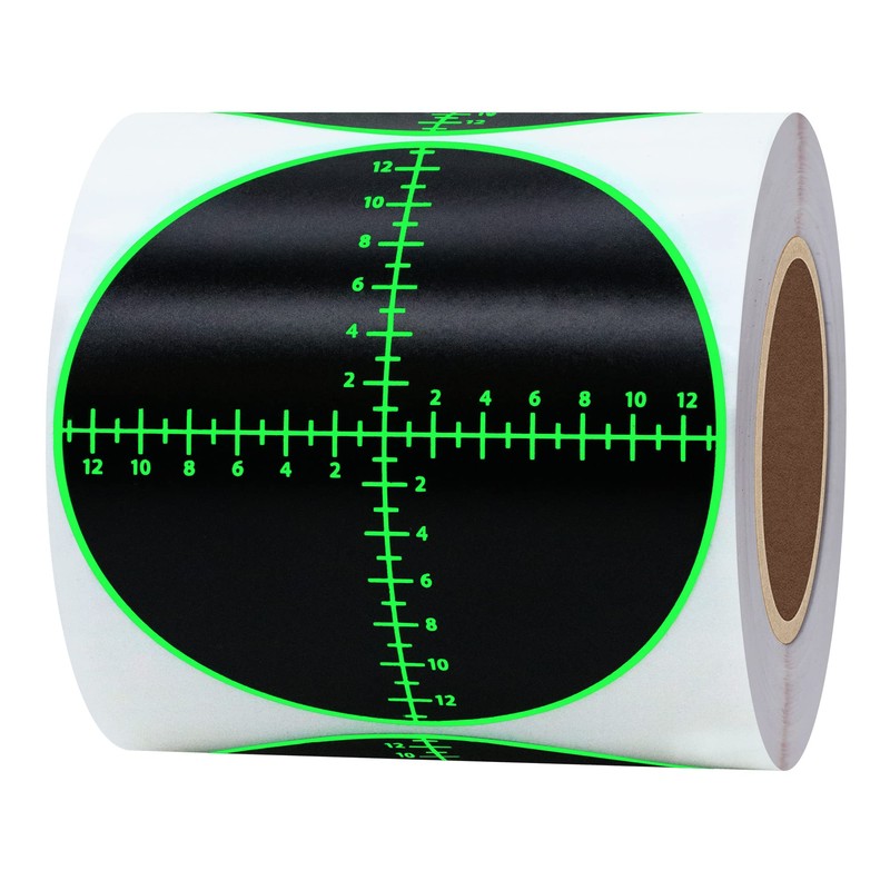 Hybsk Splatter Target Stickers 3 inch Reactive Targets for Shooting