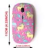 2.4G Wireless Mouse with Cute Pattern Design for All Laptops
