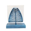 OwlGift Freestanding Modern Napkin Holder with Leaf Design, Tabletop Tissue