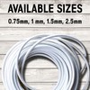 Primes DIY 3 Core Round White Flex Flexible Cable, stranded