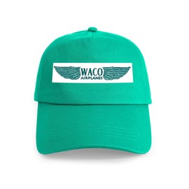 CafePress WACO Cap Unique Adjustable Baseball Hat Green