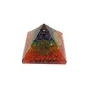 7 Chakra Crystal Tree of Life Orgone Pyramid Orgone Pyramid