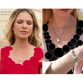 Mother's Day Necklace Gift for Women - Infinity Heart Pendant with Birthstone Crystals, Silver-Plated 18 + 2 inch Chain, Elegant Jewelry for Mom or Wife's Birthday (Aurora Opal)