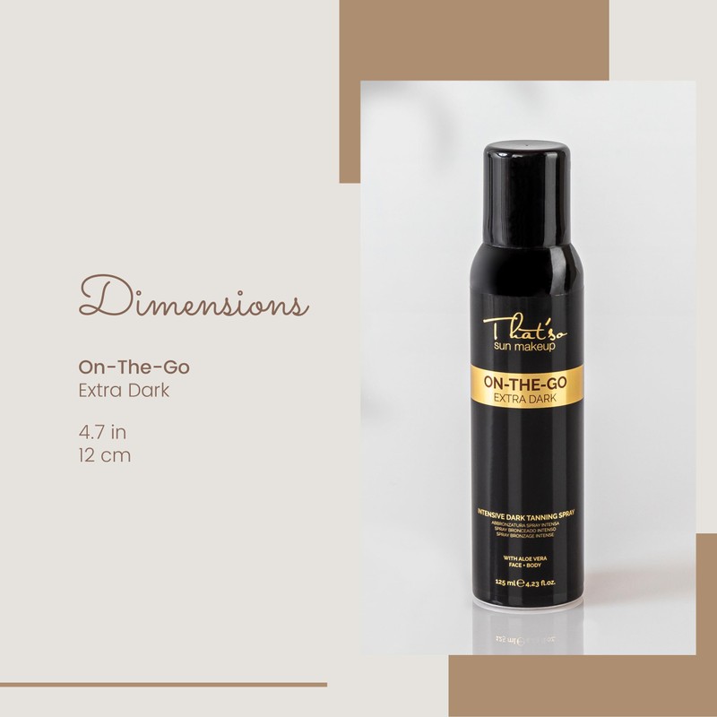 That'So That'So On The Go Extra Dark 125Ml - Intensives