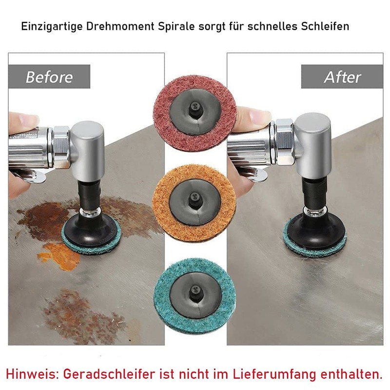 Mesee Pack of 15 Sanding Discs Set, 2 Inch Roll