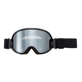 Marushin Industrial Motorcycle Goggles Gloss Black 52002310 F