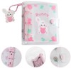 Sticker Notebook, Clear, Girls, Sticker Notebook, A8 Size, Clear Binder,