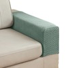 Stlemiko Couch Sofa Arm Chair Covers Set of 2 Polyester