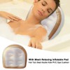 WBTY Bath Pillow, Spa Pillow, Bath Pillow with Mesh Cover,