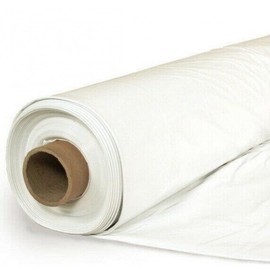 Farm Plastic Supply - White Greenhouse Plastic Sheeting - 6 mil - (32' x 16') - 4 Year UV Resistant Poly Greenhouse Film, 55% Light Transmission Hoop House Cover for Gardening, Agriculture