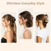 12 Pcs Hair Claw Clips for Women, 3.5” Medium Claw
