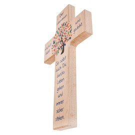 Fritz Cox® Children's cross: "Tree of Life" - Top seller for birth, christening, communion