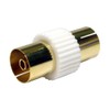 kenable RF TV Freeview Plug to Plug White Aerial Lead