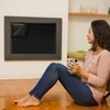 Magnetic Fireplace Cover, Fireplace Blocker Blanket Stops Heat Loss, Adjustable