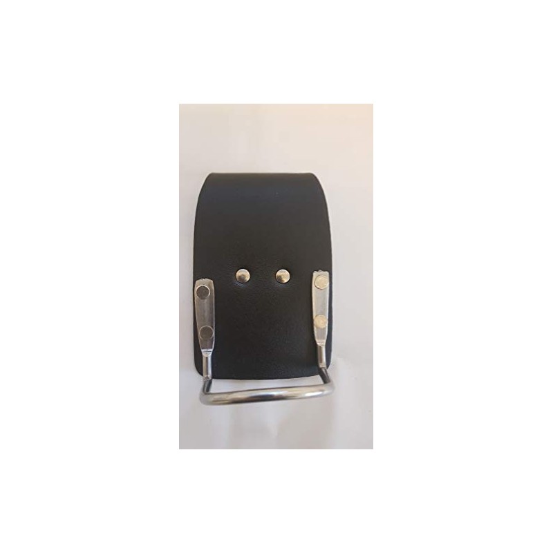 Black Leather Steel Hammer Holder Steel Saddle BBI for Scafffolding